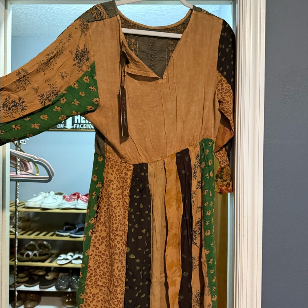 Bohemian Patchwork Dress